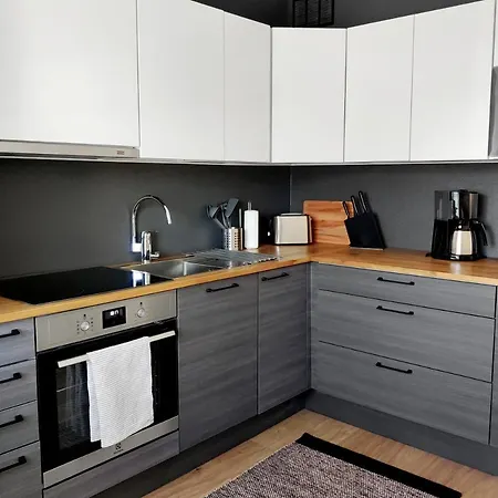 Trendy In The Heart Of Lahti, Free Parking דירה להטי